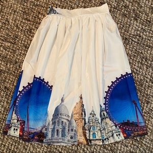 Printed skirt size xs